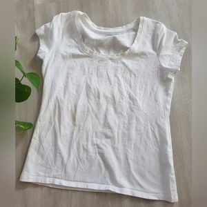 Live green MADISON organic cotton crew neck tee shirt s